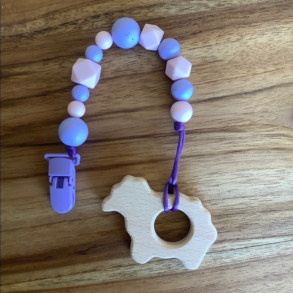 Silicone Clip and Teether